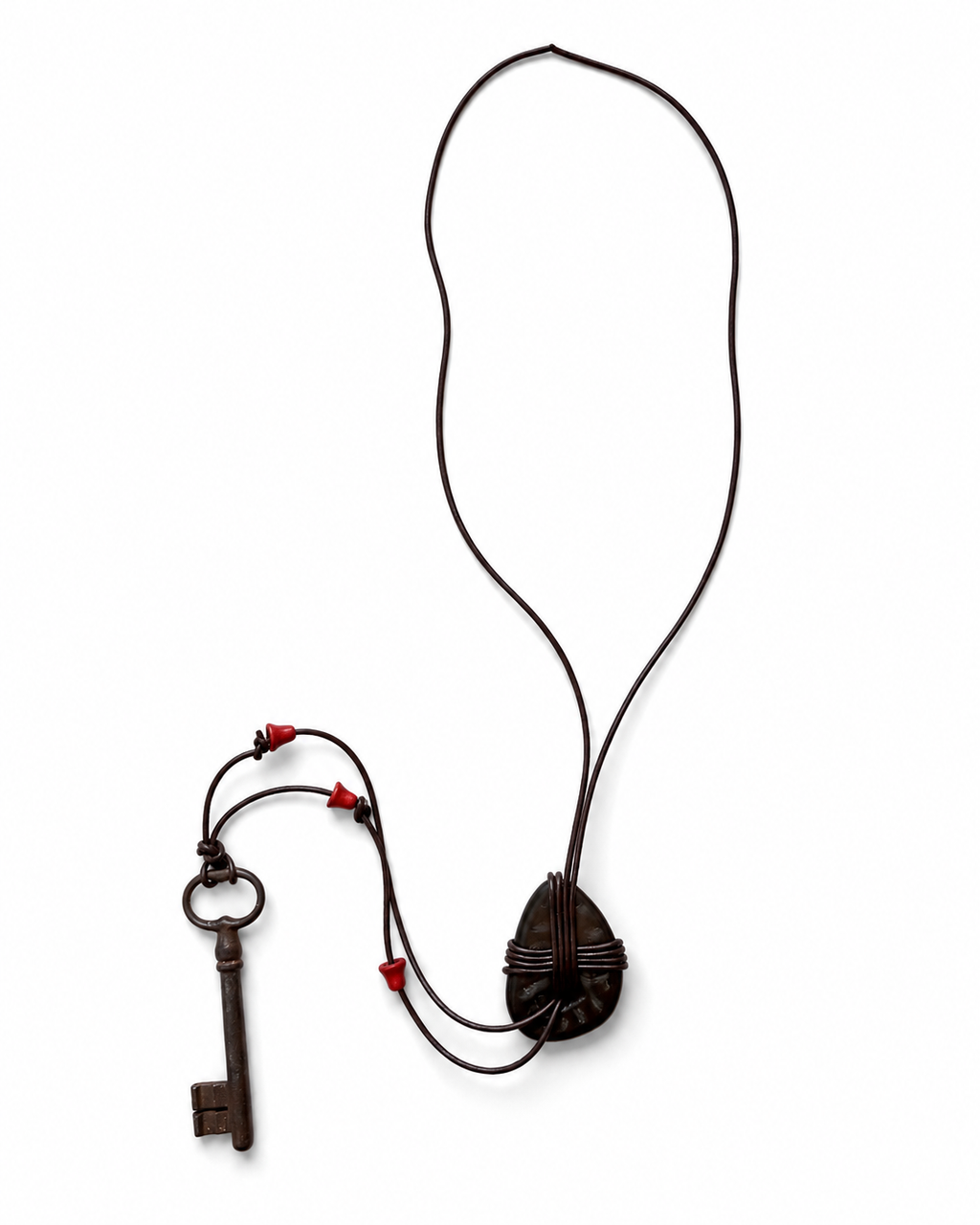 Totem Key Necklace - RUNWAY PIECE AW26