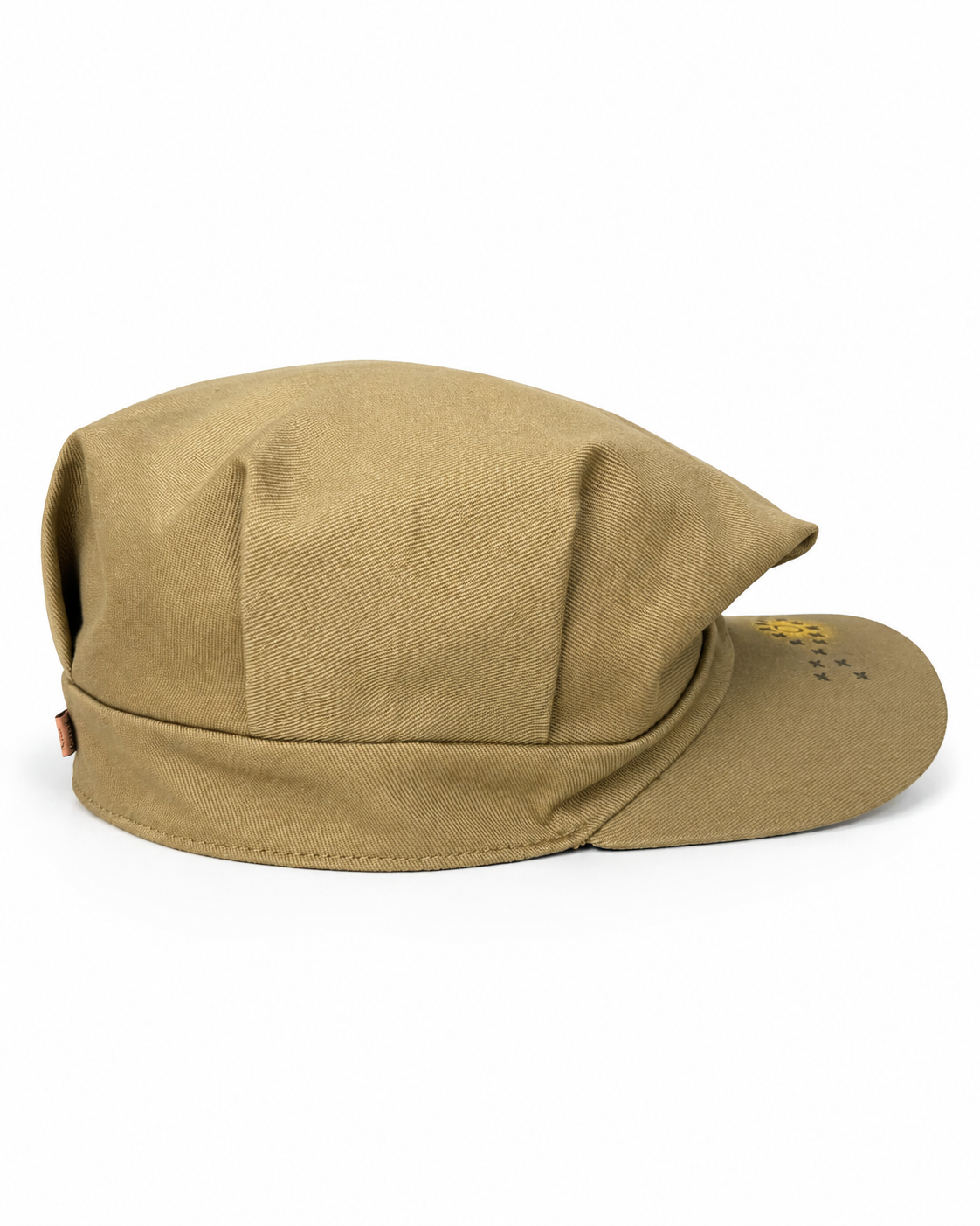 KHAKI PEASANT CAP - RUNWAY PIECE AW26