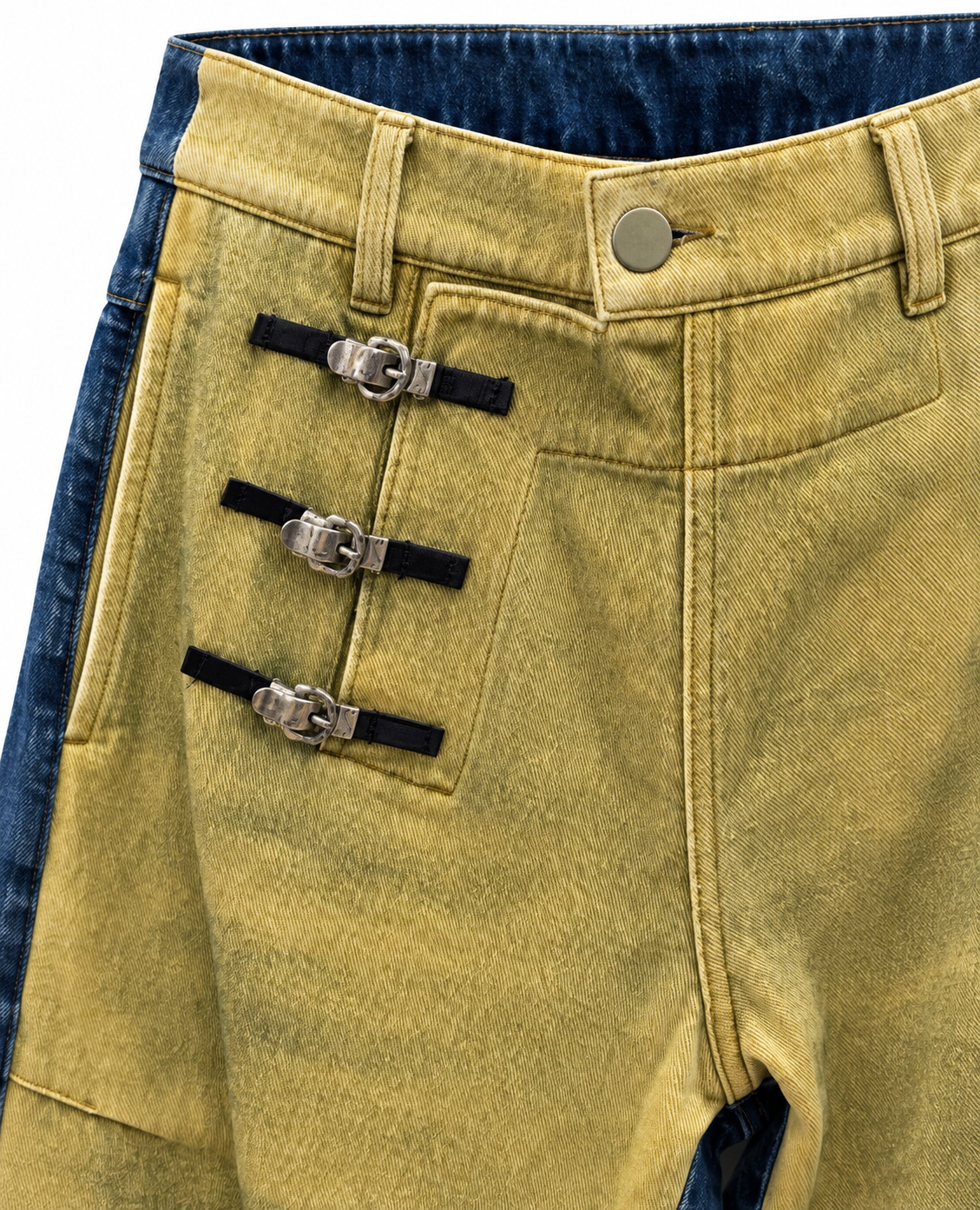 STRAW CLASP TROUSERS