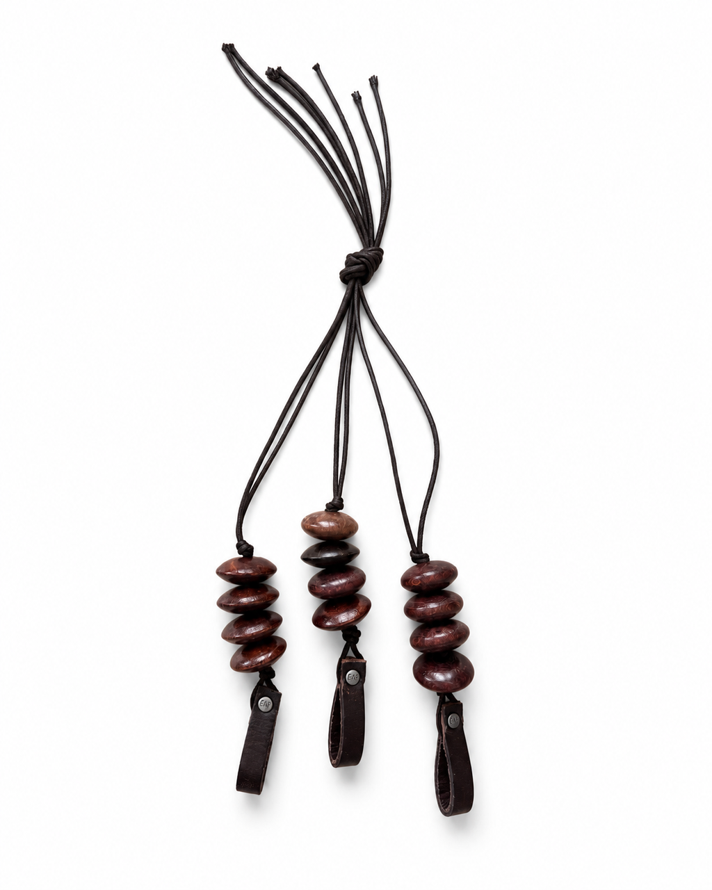 XAQUIRA WOODEN CHARM SET - RUNWAY PIECE AW26