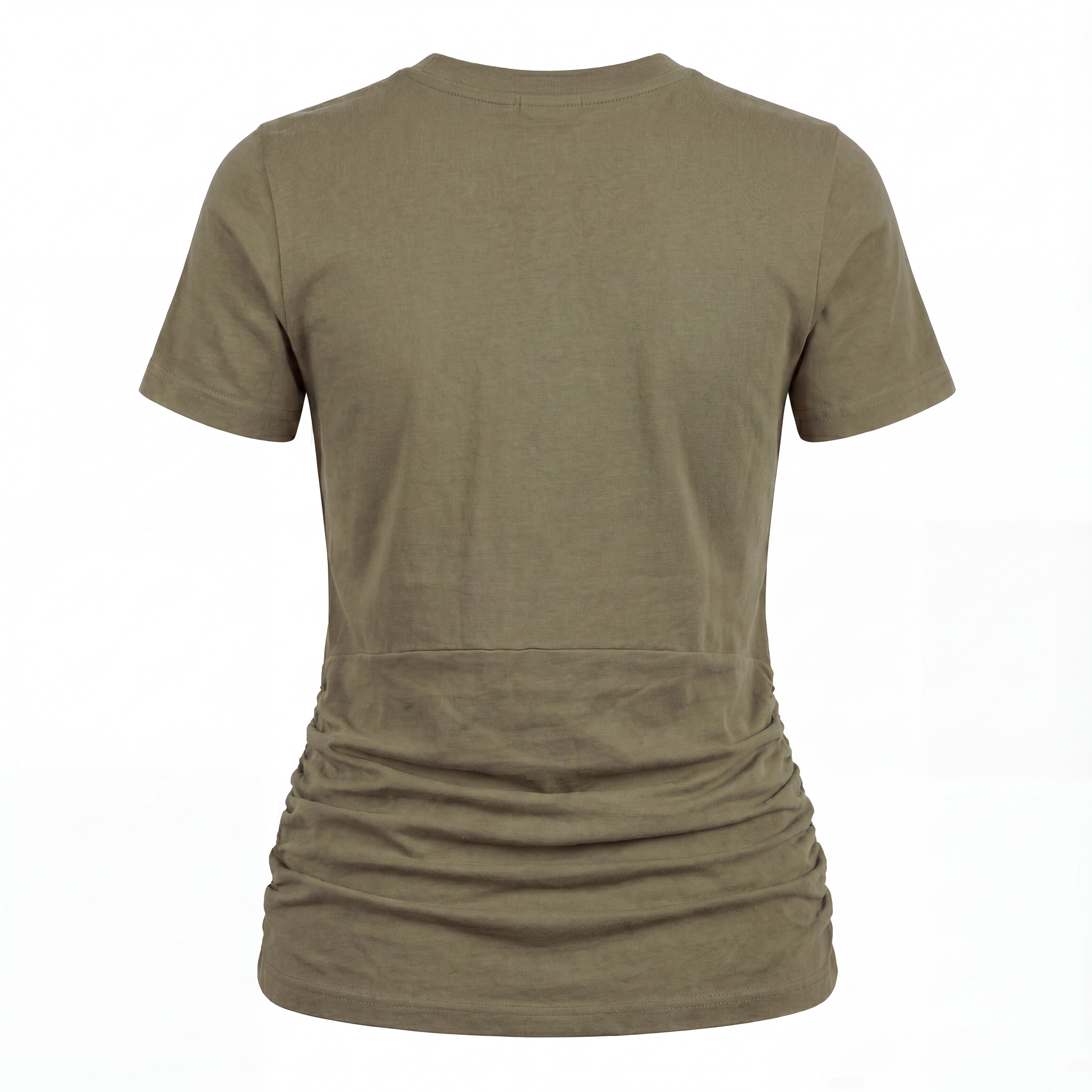 DRAPED PEASANT T-SHIRT - RUNWAY PIECE