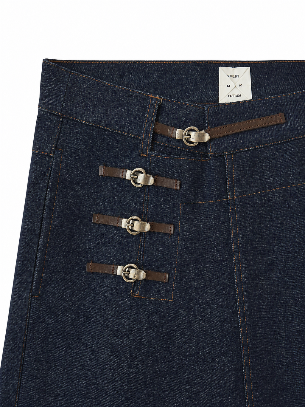 BUCKLED BALLOON TROUSERS - RUNWAY PIECE