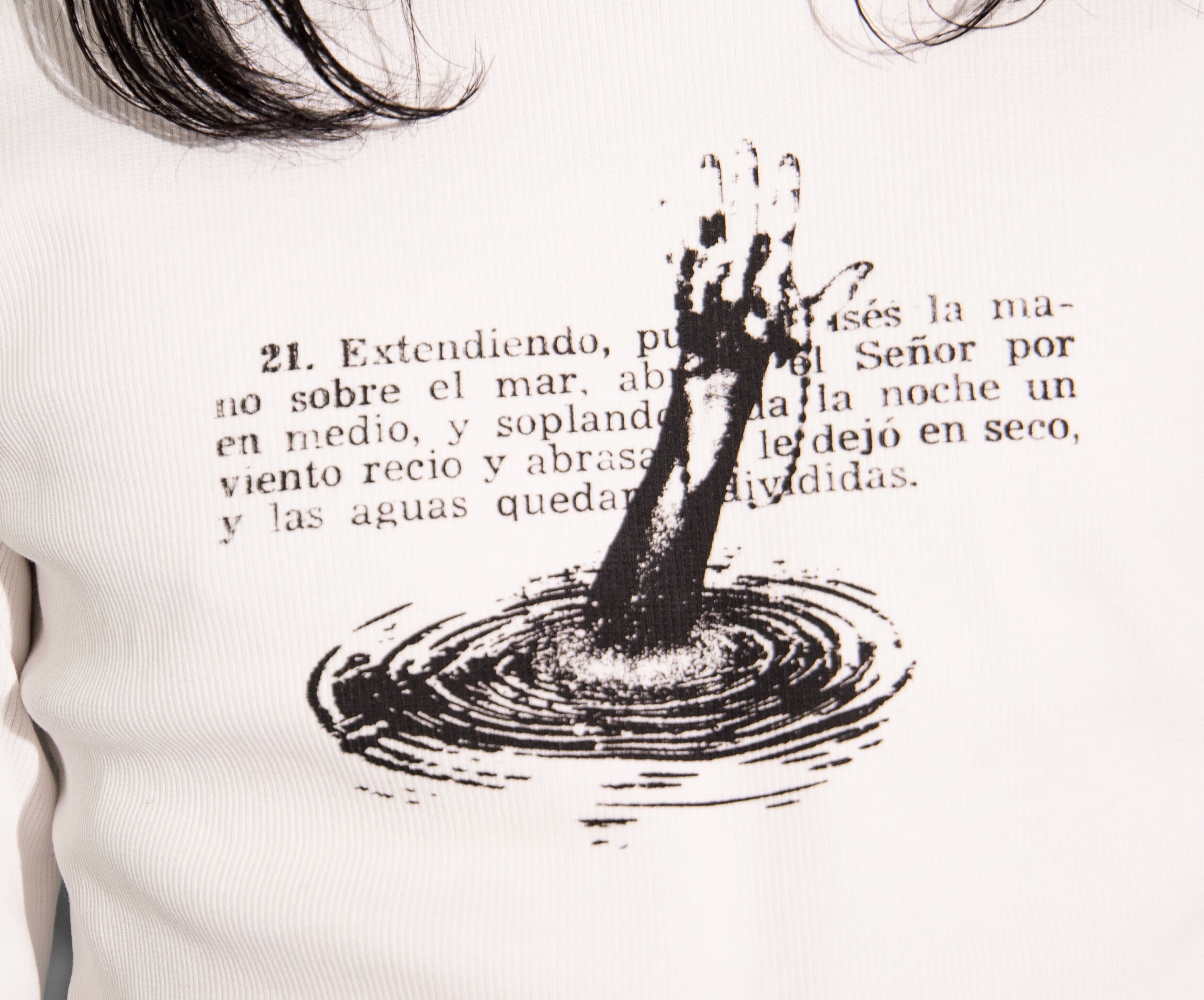 LONG SLEEVE SEA SPLIT design image