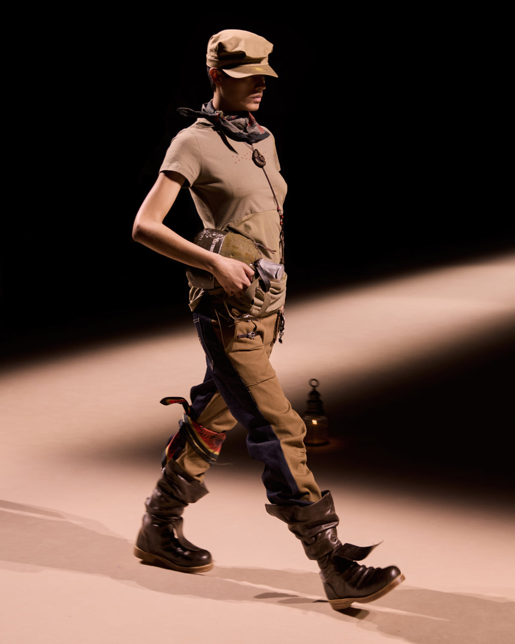 TILLED EARTH CLASP TROUSERS