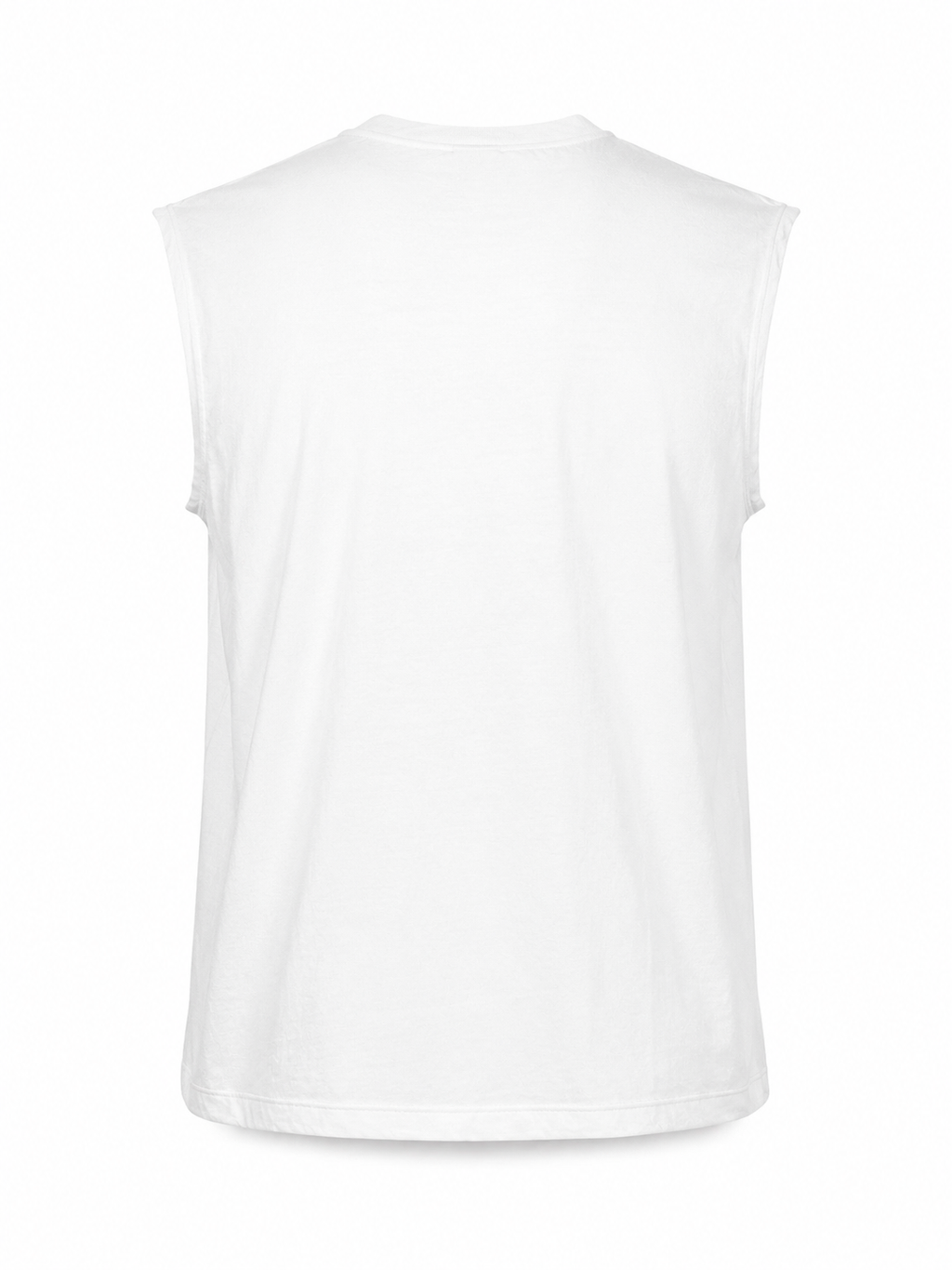 XAQUIRA LINEN VEST - WHITE
