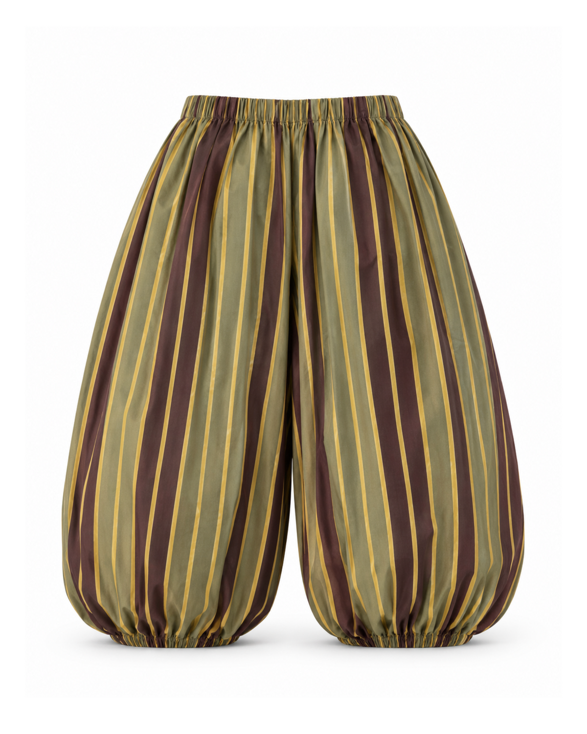 STRIPED BALLOON SHORTS