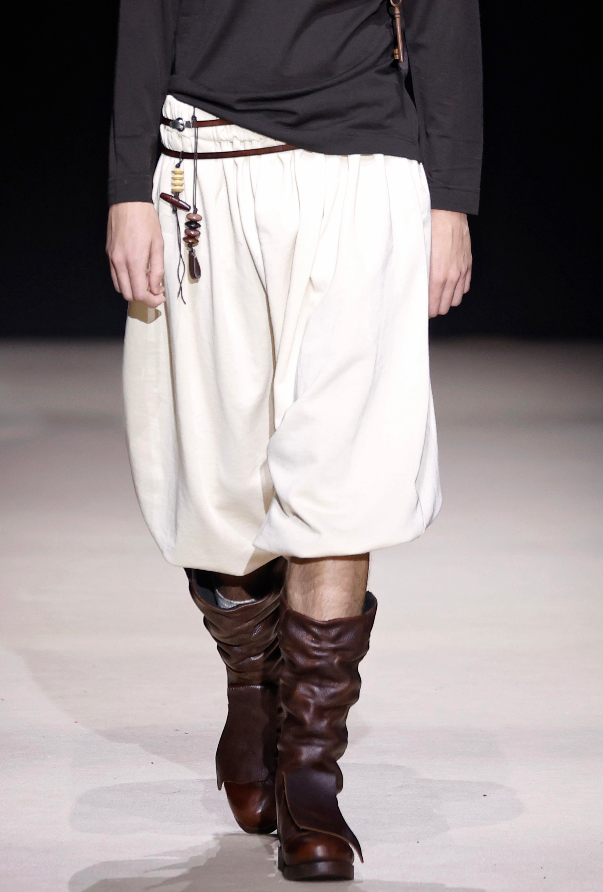 PEASANT WRAP BELT - RUNWAY AW26