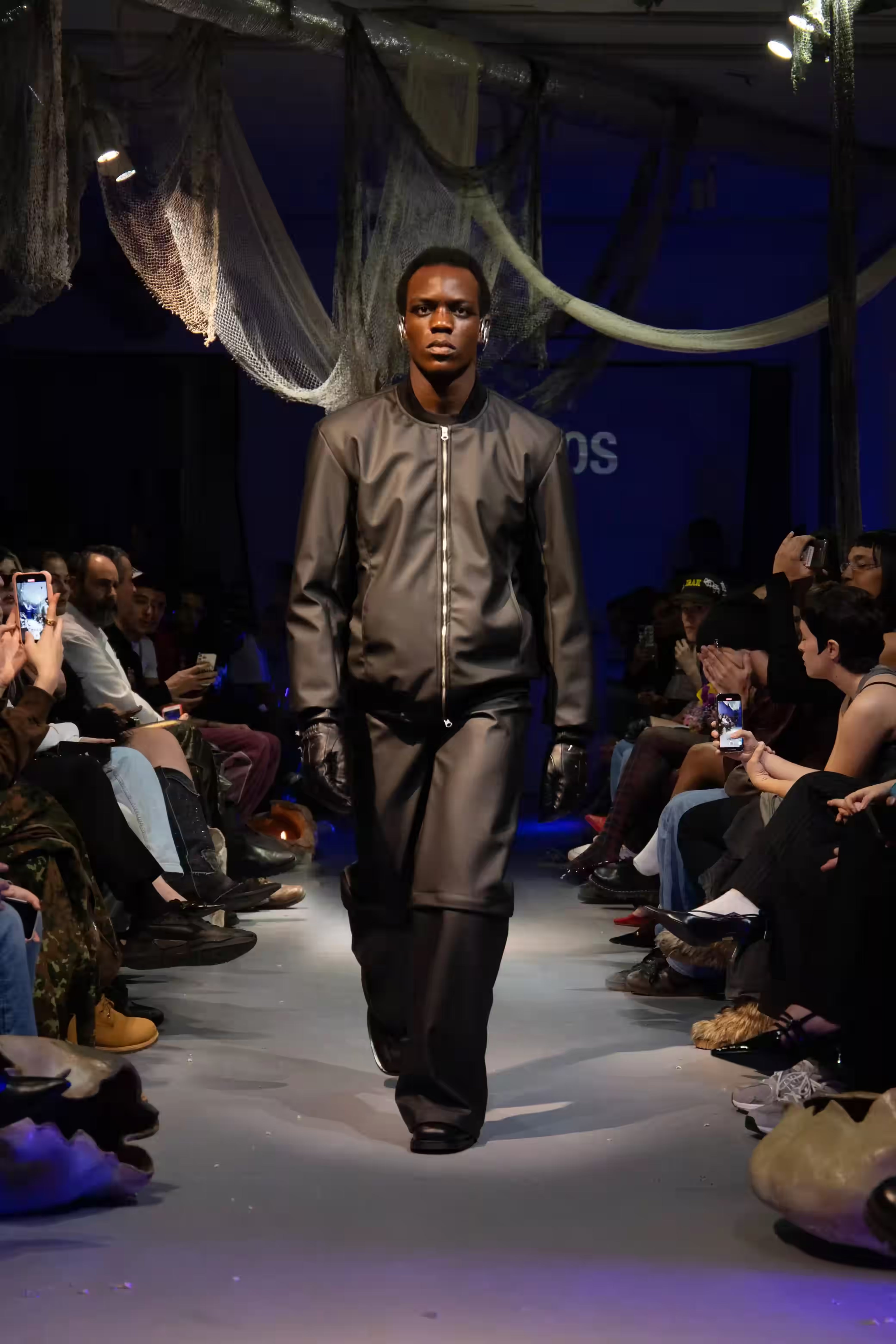 ANTI-POACHERS BOMBER JACKET model image